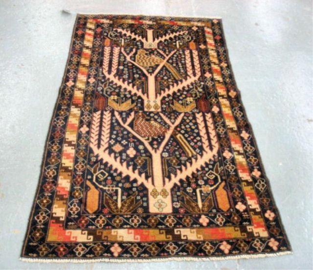 Appraisal: Afghan Tree of Life Carpet From a Long Island home