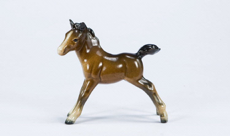 Appraisal: Beswick Animal Figure Foal' Brown Gloss Small stretching facing left