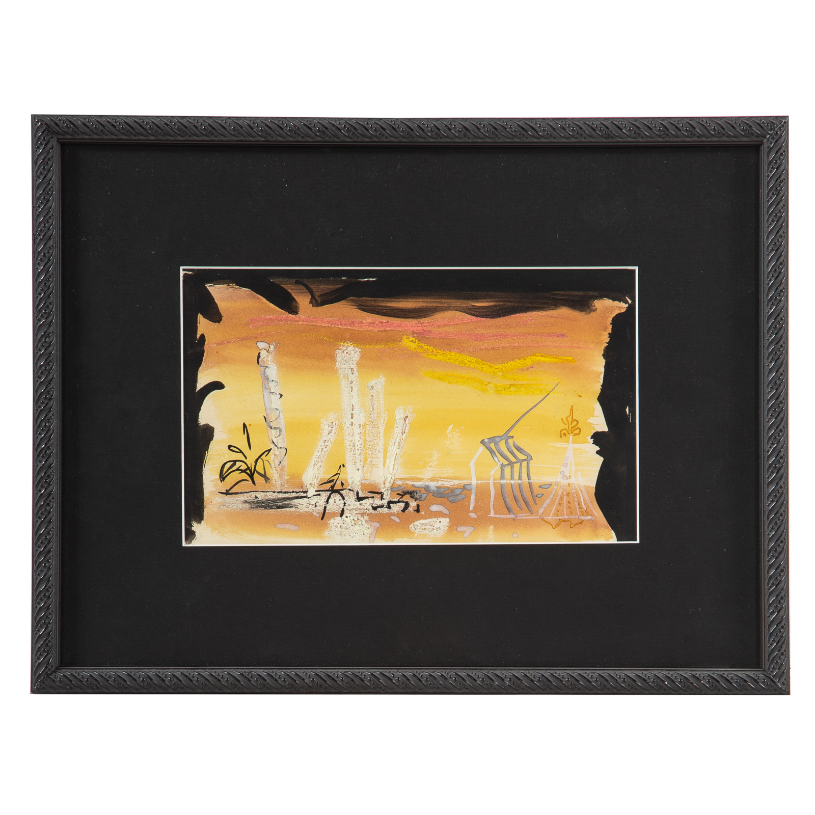 Appraisal: JOHN PIPER THE PEARL FISHERS SET DESIGN OIL English -