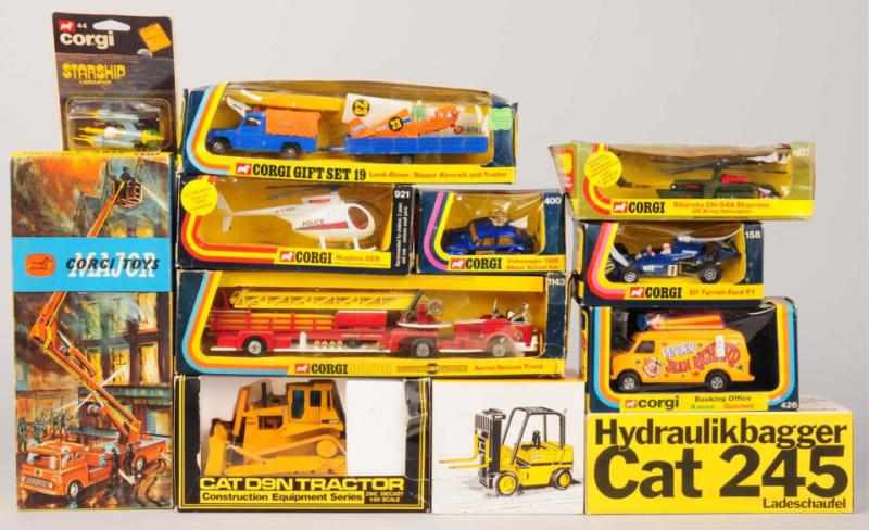 Appraisal: Lot of Diecast Corgi Other Vehicles English Circa s to