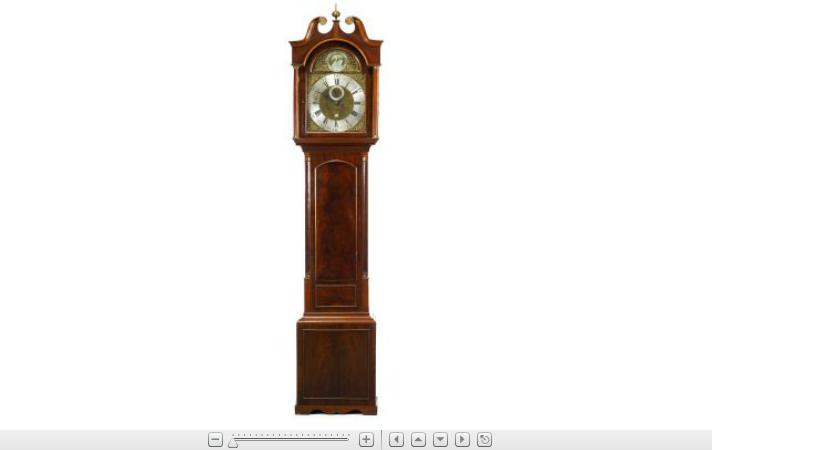 Appraisal: Scottish George III mahogany tall case clockdavid murray edinburgh late