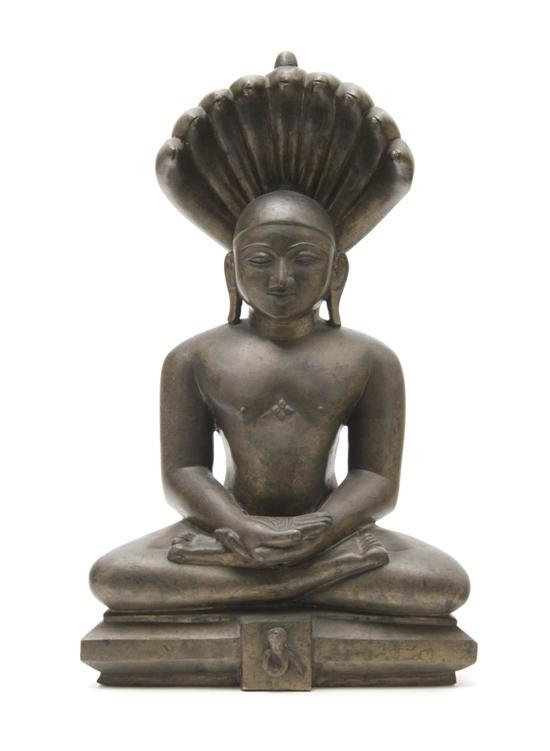 Appraisal: A Southeast Asian Model of Buddha having serpent hood and