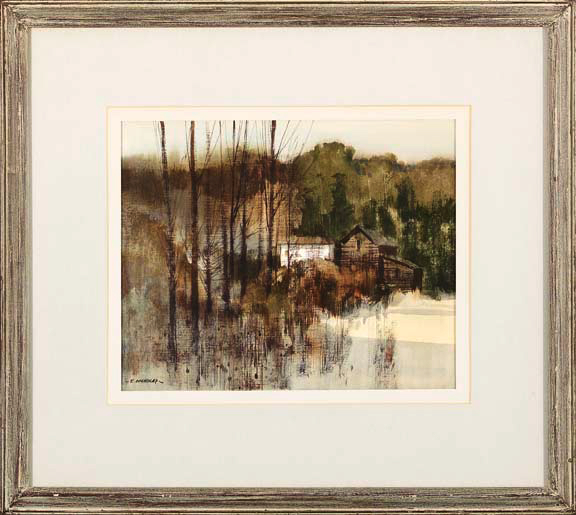 Appraisal: Thomas Nicholas Jr American Massachusetts b Late Autumn mixed media