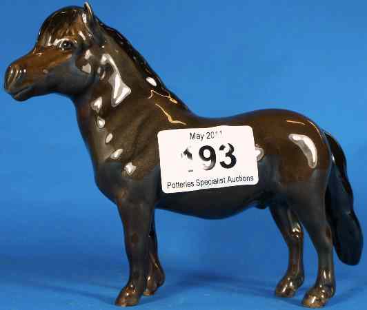 Appraisal: Beswick Shetland Foal Model Brown Gloss