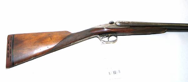 Appraisal: A Darne gauge double barrel sliding breech shotgun Serial no