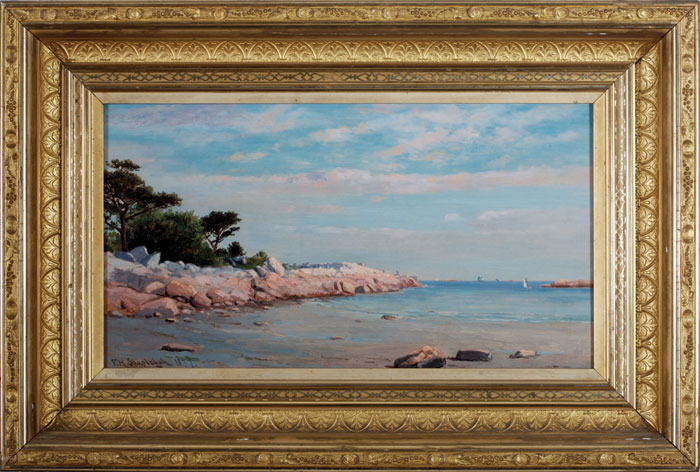 Appraisal: FRANK H SHAPLEIGH AMERICAN - LOTHROP'S POINT SANDY COVE COHASSET