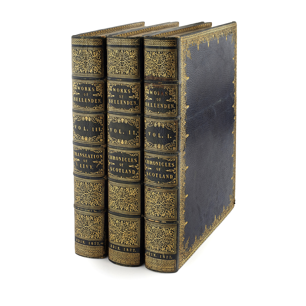 Appraisal: Bellenden John Works Edinburgh W and C Tait - volumes