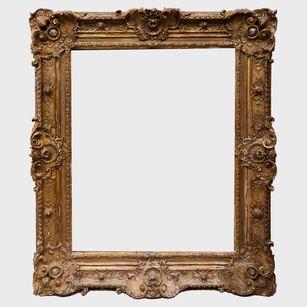 Appraisal: Large Louis XV Style Giltwood and Composition Frame x in