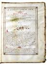 Appraisal: DIPLOMA Manuscript document in Latin conferring doctorate in canon and