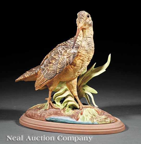 Appraisal: A Boehm Porcelain Woodcock Figure no stamped signed height in