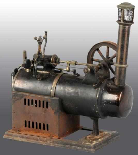 Appraisal: Schoenner No Overtype Steam Engine Description Complete with flyball governor