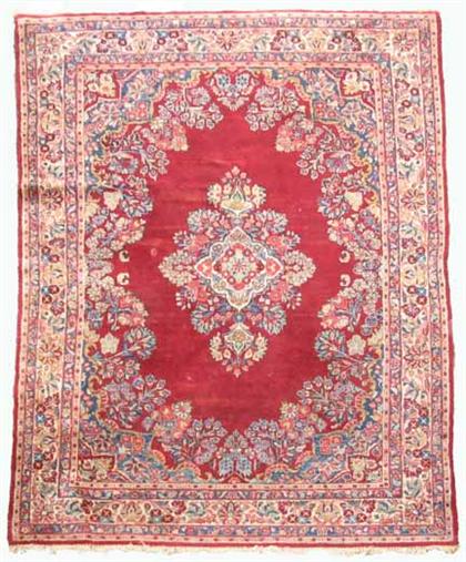 Appraisal: Sarouk carpet west persia circa ft in x ft in