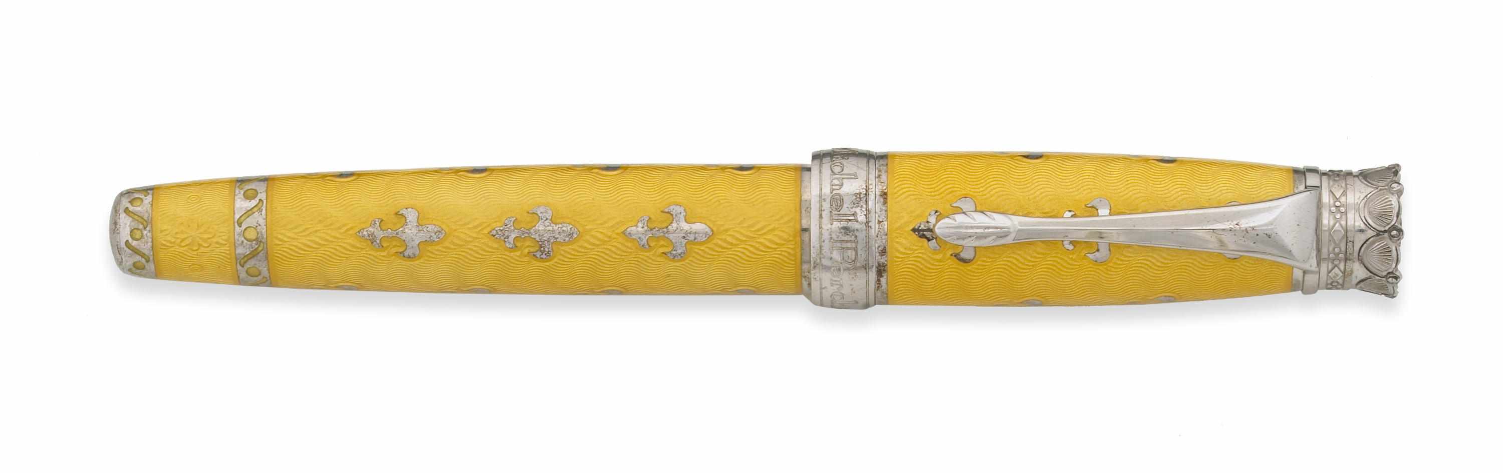 Appraisal: Michel Perchin Fleur de Lys Limited Edition Fountain Pen Translucent