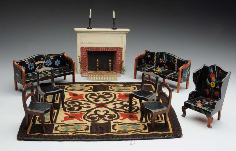 Appraisal: TynieToy Piece Living Room Set Includes additional accessories 's -