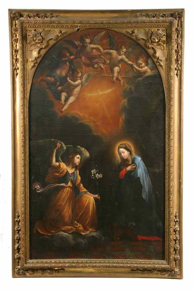 Appraisal: OOC - The Annunciation of Mary after the original by