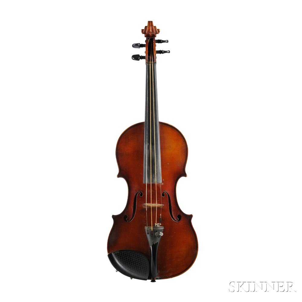 Appraisal: German Violin Josef Kreuzinger Schonbach No bearing the maker's label