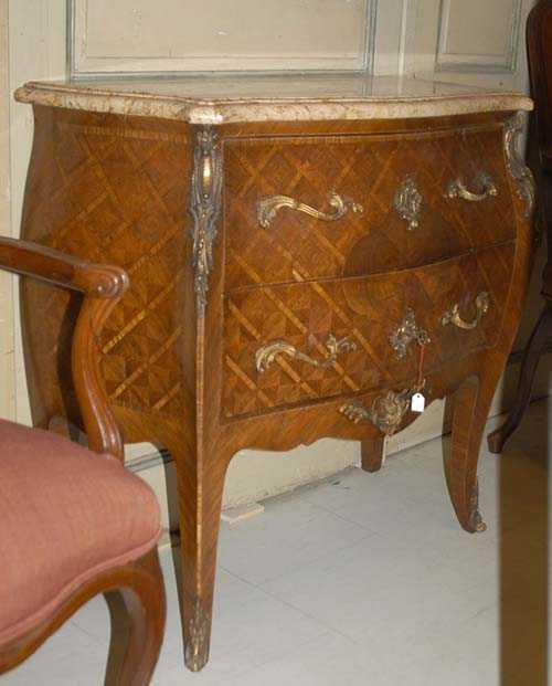 Appraisal: SMALL CHEST OF DRAWERS late Louis XV France end of