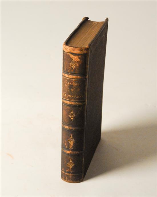 Appraisal: Fables de La Fontaine illustrations by Grandville hardcover publisher Garnier