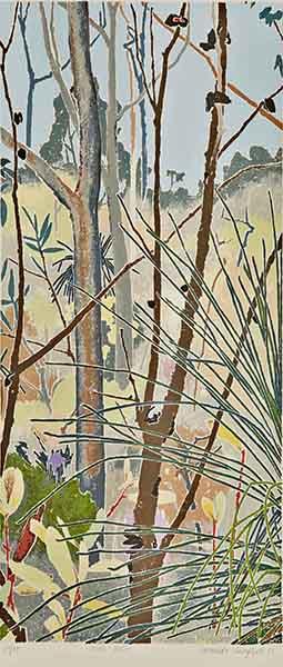 Appraisal: CRESSIDA CAMPBELL born The Bush colour screenprint edition numbered titled