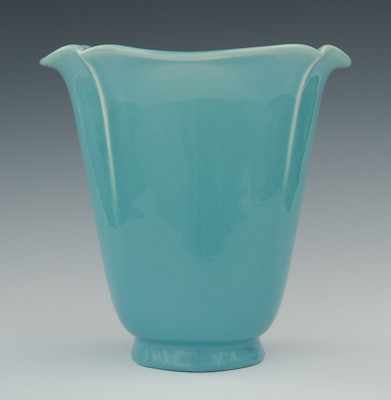 Appraisal: A Rookwood Floriform Vase Molded in a Neo-Deco stylized form