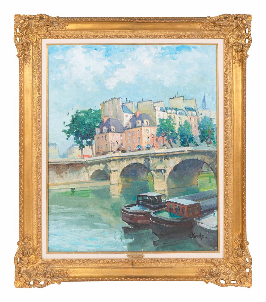 Appraisal: Constantin Kluge French Russian - Le Pont Neuf Constantin Kluge