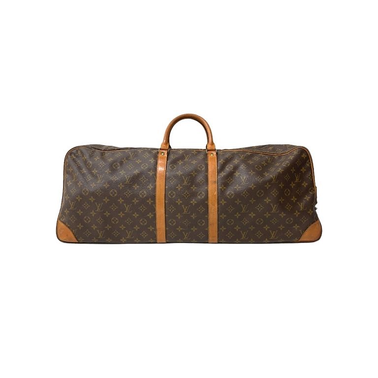 Appraisal: Louis Vuitton Monogram Leather Duffle Travel Bag Louis Vuitton Monogram