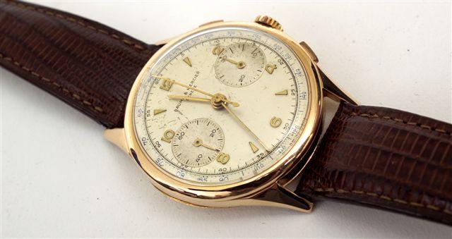 Appraisal: BAUME MERCIER GENTLEMAN'S CT GOLD CHRONOGRAPH WRISTWATCH c with lever