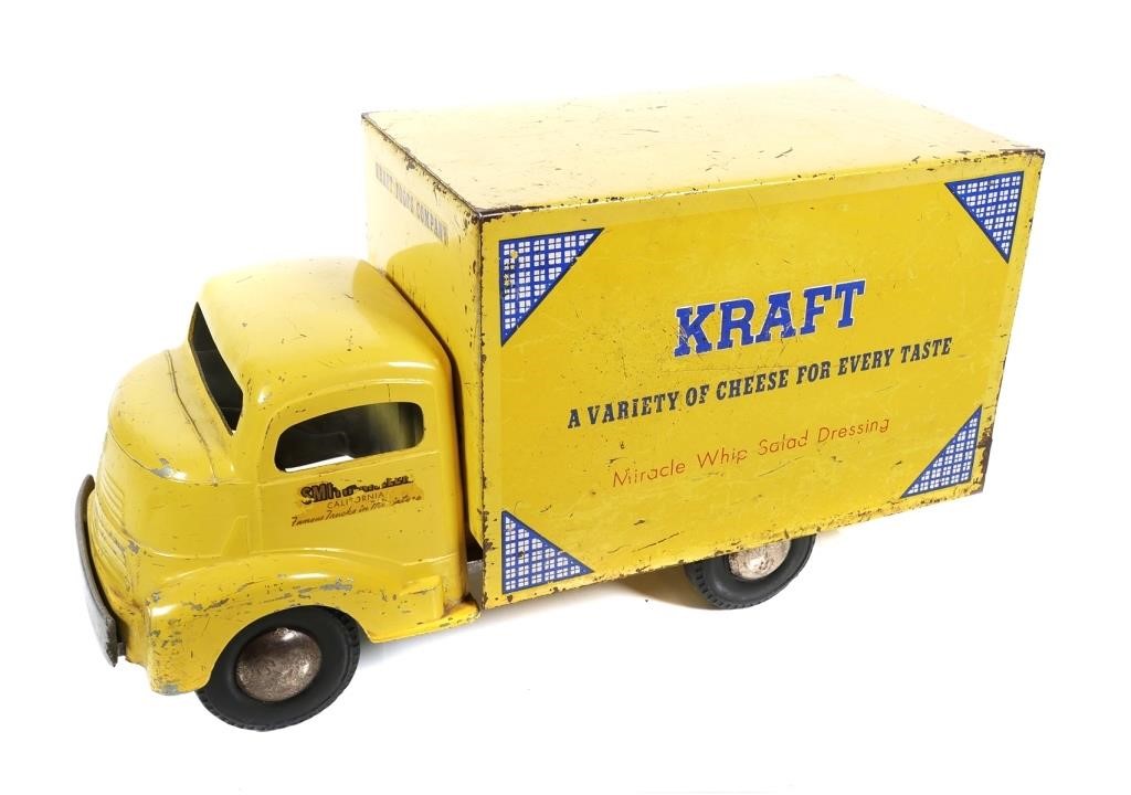 Appraisal: Smitty Toys KRAFT Foods Company cheese delivery box truck Truck