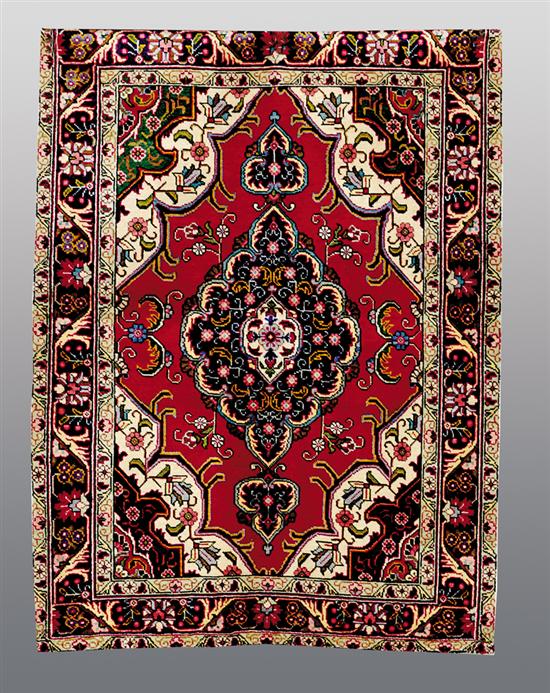 Appraisal: Persian Tabriz carpet circa ' x '