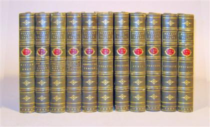 Appraisal: vols Disraeli Benjamin First Earl of Beaconsfield Novels and Tales