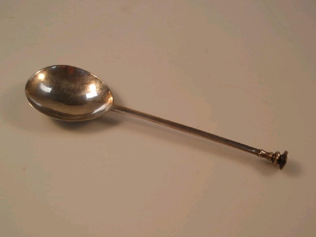 Appraisal: A George III silver seal top spoon by Hester Bateman