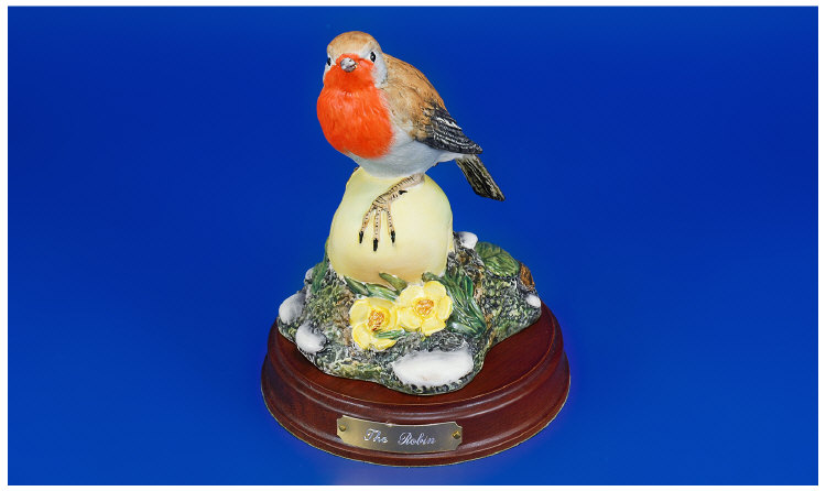 Appraisal: Royal Doulton Figure ' Robin On An Apple'