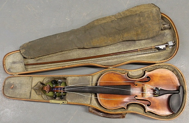 Appraisal: - Rare Italian violin Alfio Messina da Aderno Faceuh Catania