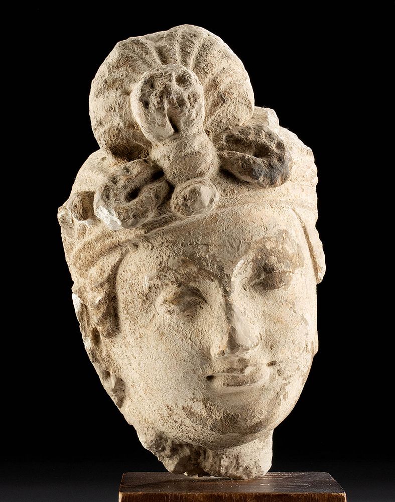 Appraisal: Gandharan Stucco Head of Prince Central Asia Pakistan and Afghanistan