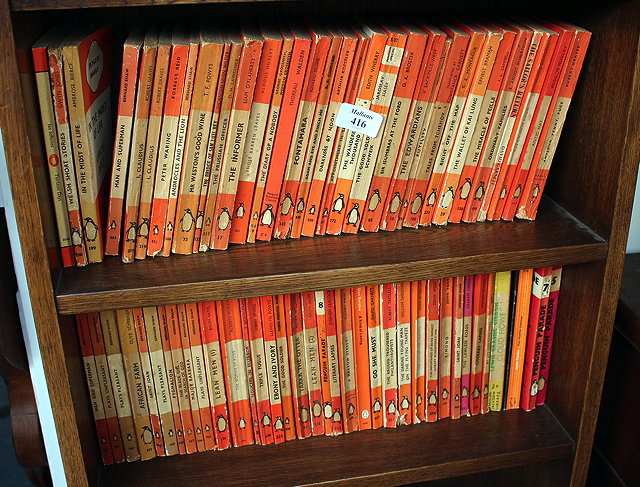 Appraisal: A LARGE QUANTITY OF PENGUIN CLASSIC PAPERBACKS predominantly in orange