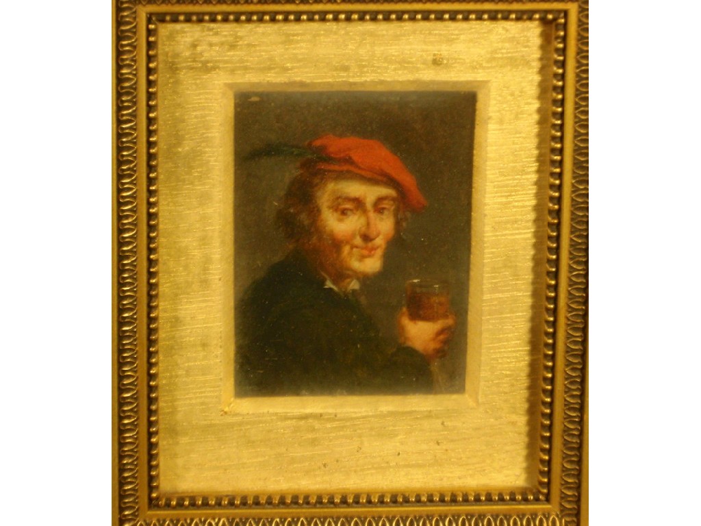 Appraisal: thC Flemish School Head and shoulders portrait of a man