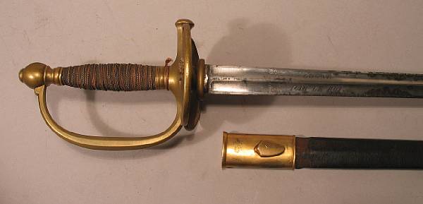 Appraisal: A French infantry officer's presentation swordDonne par le Roi Straight