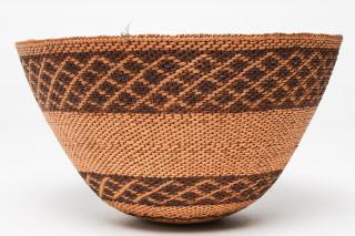 Appraisal: Antique Native American Makah People Woven Basket American Indian basketry