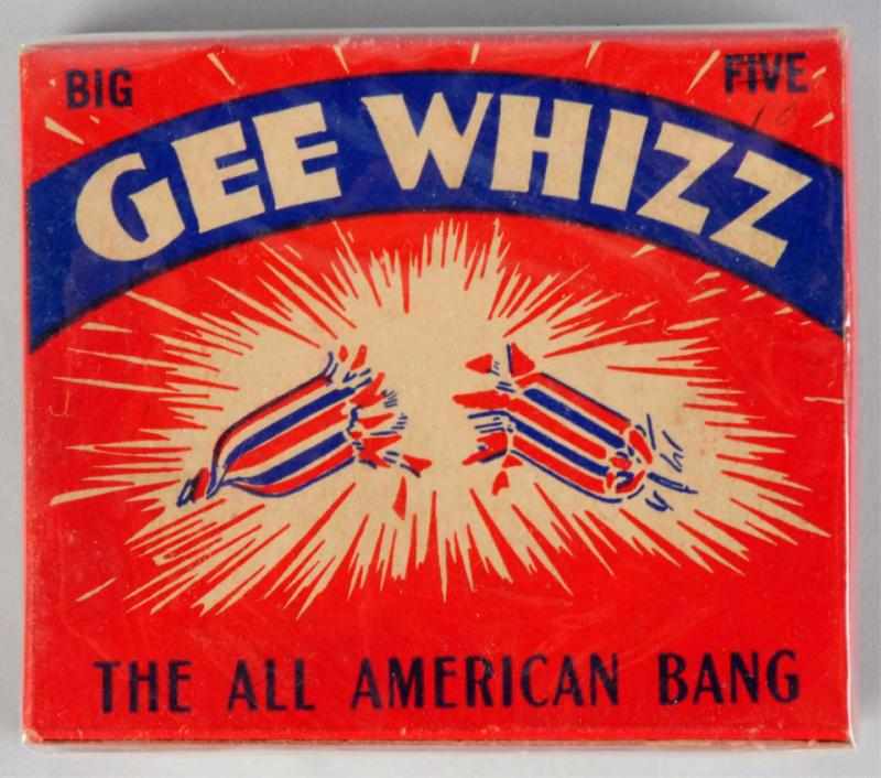 Appraisal: Gee Whiz -Pack Firecrackers Class Condition Excellent Size - x