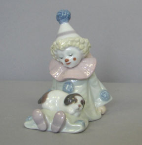 Appraisal: Pierrot With Puppy - Good Condition