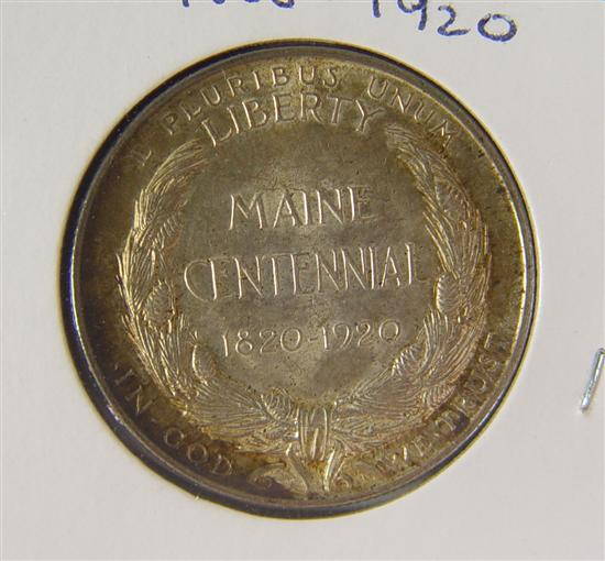 Appraisal: Maine Centennial Commemorative Half Dollar Nice uncirculated coin for set