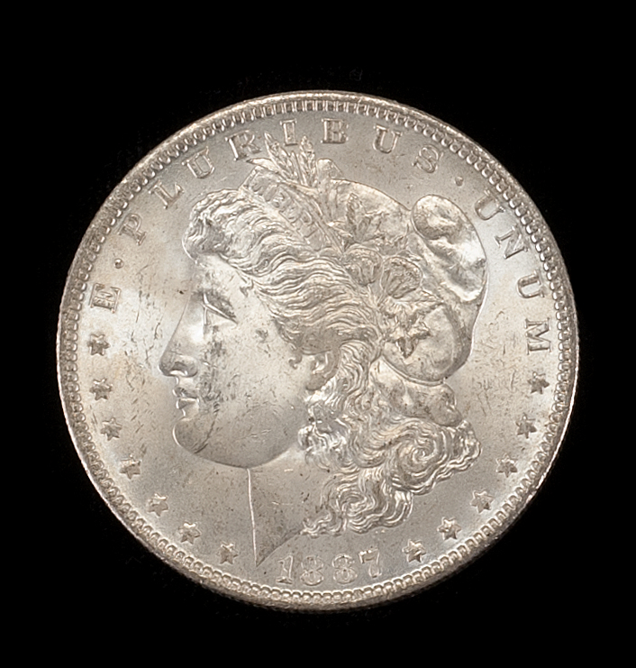 Appraisal: -O U S MORGAN SILVER DOLLAR