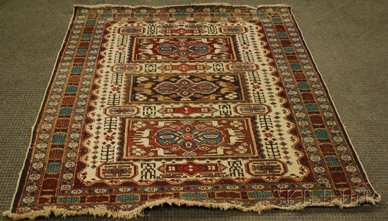 Appraisal: Meskin Rug Northwest Persia th century ft in x ft