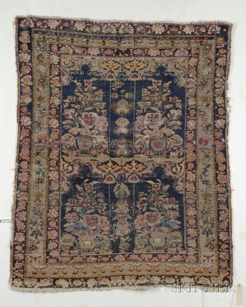 Appraisal: Northeast Persian Rug th th century ft in x ft