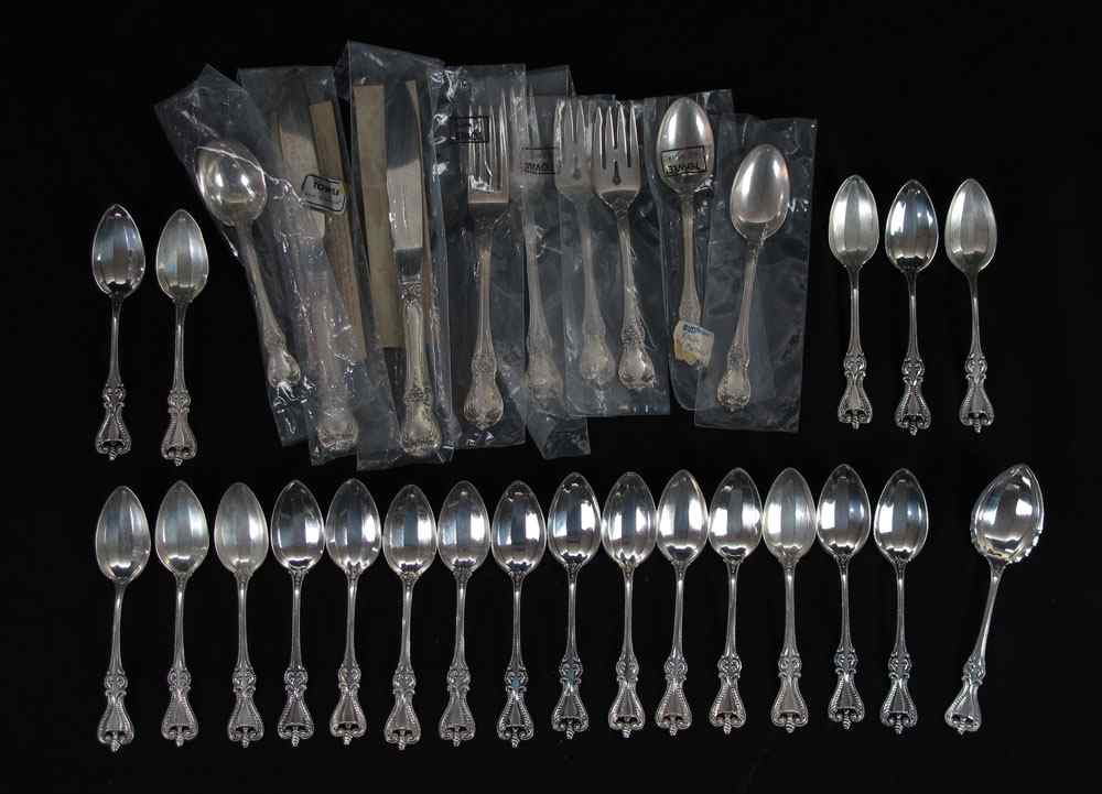 Appraisal: TOWLE STERLING FRUIT SPOONS OLD MASTER FLATWARE pieces to include