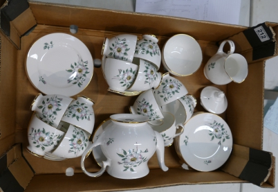 Appraisal: A large collection of Royal Grafton pattern floral teaware to