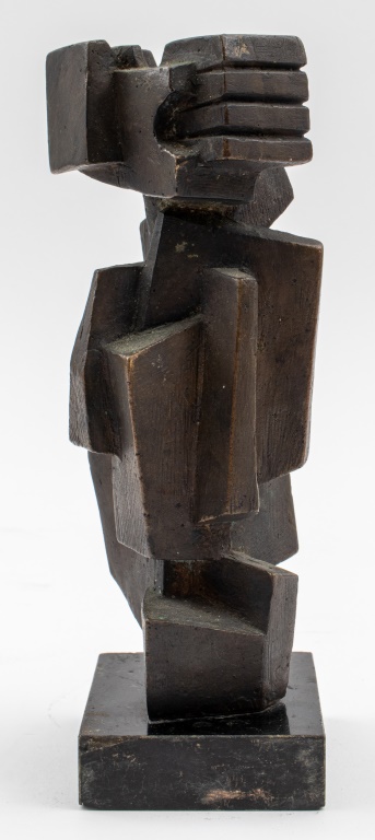 Appraisal: NEW YORK SCHOOL ABSTRACT BRONZE SCULPTURE New York School abstract