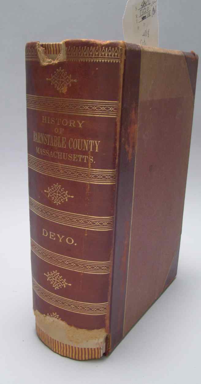 Appraisal: CAPE COD Deyo Simeon L History of Barnstable County New