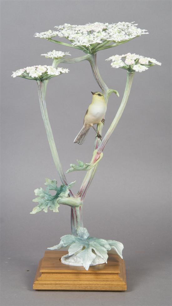 Appraisal: A Royal Worcester Dorothy Doughty Bird Chiff Chaff Height inches