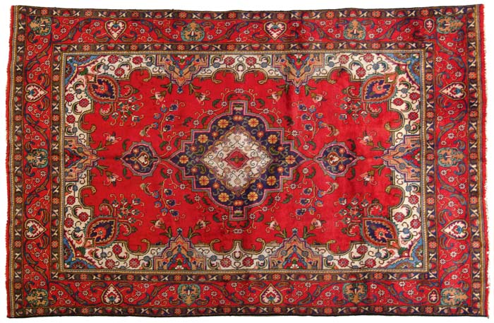 Appraisal: TABRIZ ROOM SIZE ORIENTAL RUG Last half of the th